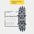 2-Wide-Sharp-Spiked-Studded-Leather-Dog-Collars-Pitbull-Bulldog-Big-Dog-Collar-Adjustable-for-Medium