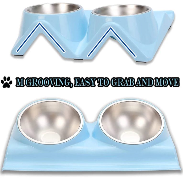 Benepaw-15-Tiled-Stainless-Steel-Double-Dog-Bowl-With-Raised-Stand-Eco-friendly-Non-Slip-Non-2