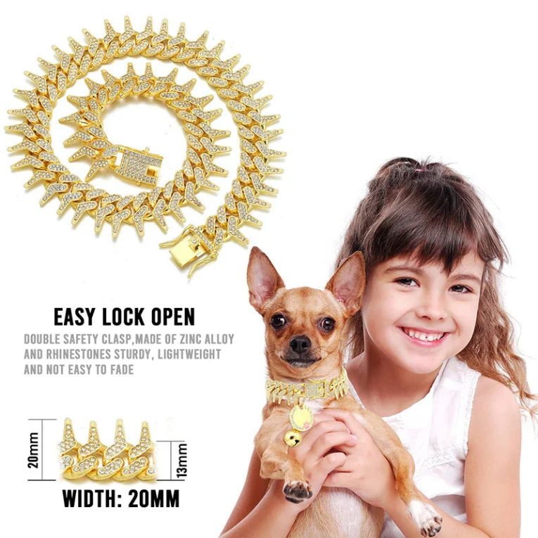 Benepaw-Durable-Gold-Dog-Collar-Bling-CZ-Diamond-Chain-Secure-Buckle-Rivet-Metal-Puppy-Cuban-Link-1