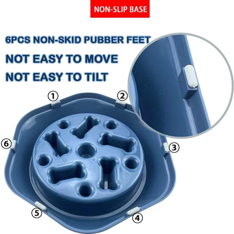 Benepaw-Durable-Slow-Feeder-Eco-friendly-Anti-slip-Slow-Eating-Healthy-Bone-Design-Food-Pet-Bowl