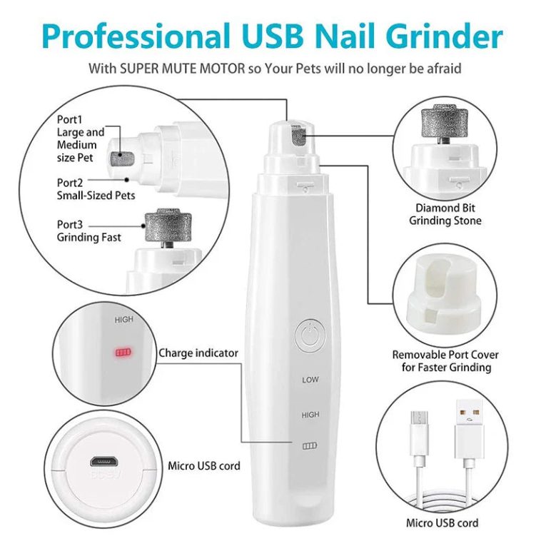 Benepaw-Electric-Dog-Nail-Grinder-Portable-USB-Rechargeable-Pet-Paw-Painless-Grooming-Trimming-For-Small-Medium