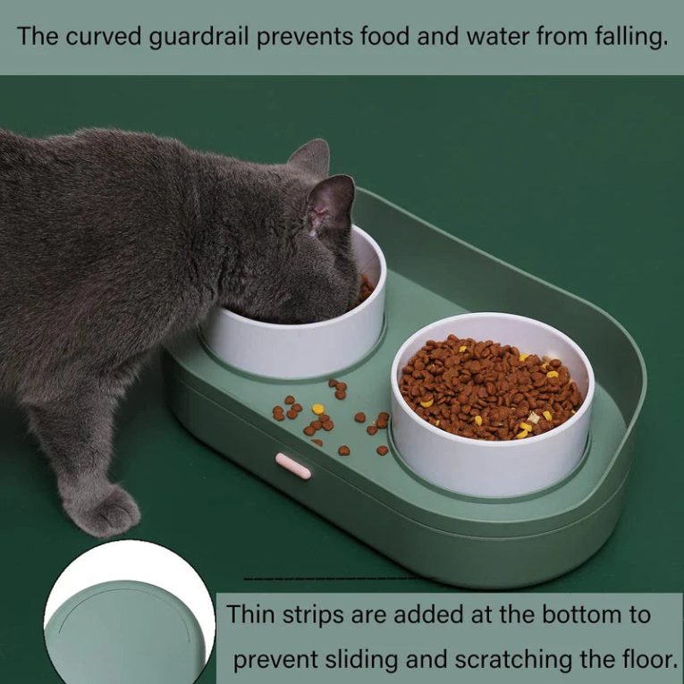Benepaw-Elevated-Dog-Cat-Food-Bowls-No-Spill-Pet-Water-Food-Feeder-Puppy-Kitten-Dish-Set-1