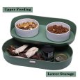 Benepaw-Elevated-Dog-Cat-Food-Bowls-No-Spill-Pet-Water-Food-Feeder-Puppy-Kitten-Dish-Set