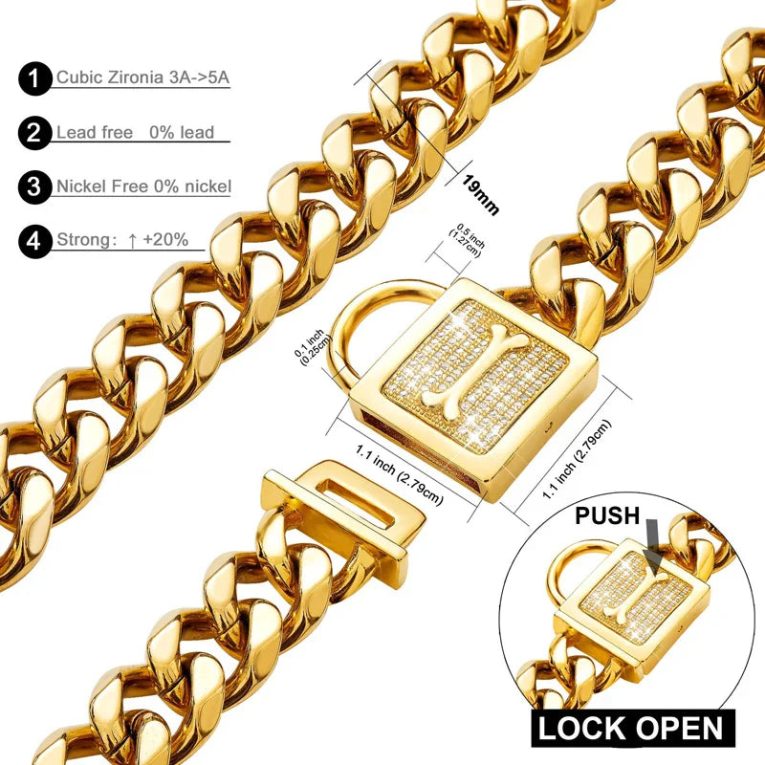 Benepaw-Gold-Dog-Chain-Collar-Zirconia-Buckle-19mm-Gold-Cuban-Link-Puppy-Collar-Bling-Pet-Necklace