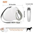 Benepaw-Heavy-Duty-Retractable-Dog-Leash-Reflective-Anti-Slip-Handle-No-Tangle-Pet-Lead-For-Medium
