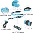 Benepaw-Multifunctional-Heavy-Duty-Bungee-Dog-Leash-Reflective-Shock-Absorbing-Training-Leash-2-Traffic-Handle-Dog