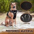 Benepaw-No-Pull-Dog-Harness-No-Choke-Easy-Control-Handle-Reflective-Pet-Harness-2-Leash-Clips