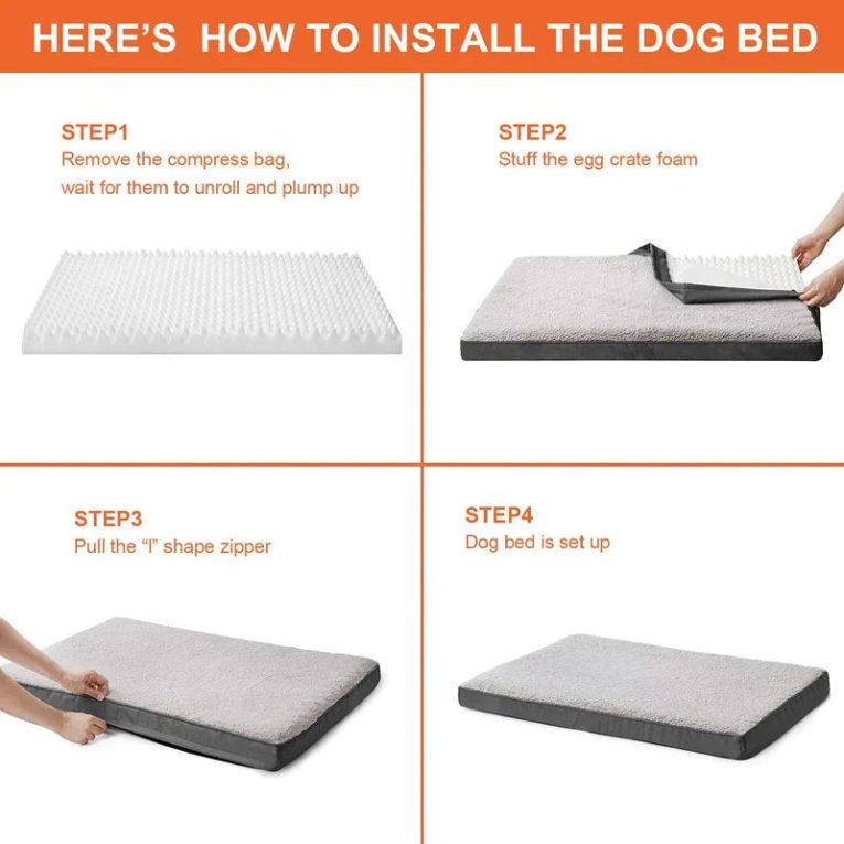 Benepaw-Orthopedic-Memory-Foam-Dog-Bed-For-Small-Medium-Large-Dogs-Durable-Comfy-Pet-Mat-Removeable-1