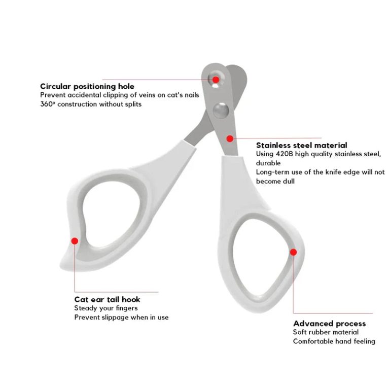 Benepaw-Professional-Cat-Nail-Clippers-For-Puppies-Birds-Round-Cut-Holes-Safety-Guard-Small-Animals-Pet-2