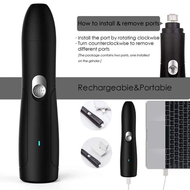 Benepaw-Professional-Electric-Pet-Nail-Grinder-USB-Rechargeable-Safe-No-Noise-Smal-Large-Dog-Nail-Trimmer-3