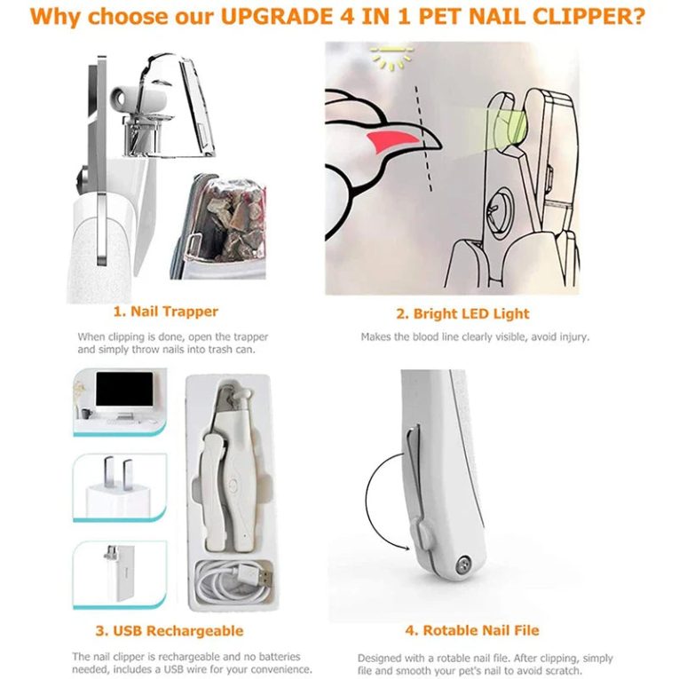 Benepaw-Professional-Light-Dog-Nail-Clippers-File-USB-Charging-Safe-Ergonomic-Handle-Pet-Nail-Trimmer-Trapper