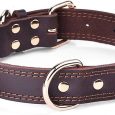Benepaw-Quality-Genuine-Leather-Dog-Collar-Durable-Vintage-Heavy-duty-Rustproof-Double-D-Ring-Pet-Collar