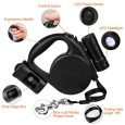 Benepaw-Retractable-Dog-Leash-With-Poop-Bag-Holder-No-Tangle-Flashlight-Dog-Lead-For-Small-Medium