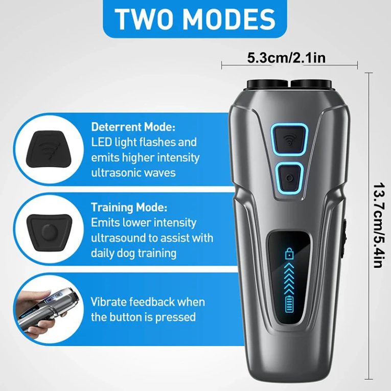 Benepaw-Safe-Ultrasonic-Dog-Repeller-Training-Dual-Sensor-LED-Flashlight-Pet-Barking-Deterrent-Control-Devices-Rechargeable-2