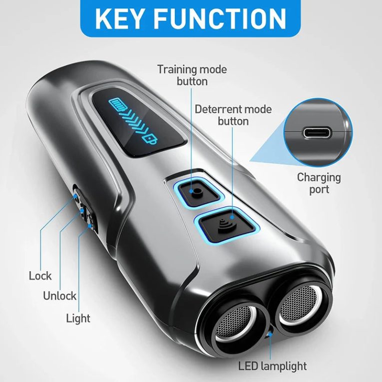 Benepaw-Safe-Ultrasonic-Dog-Repeller-Training-Dual-Sensor-LED-Flashlight-Pet-Barking-Deterrent-Control-Devices-Rechargeable