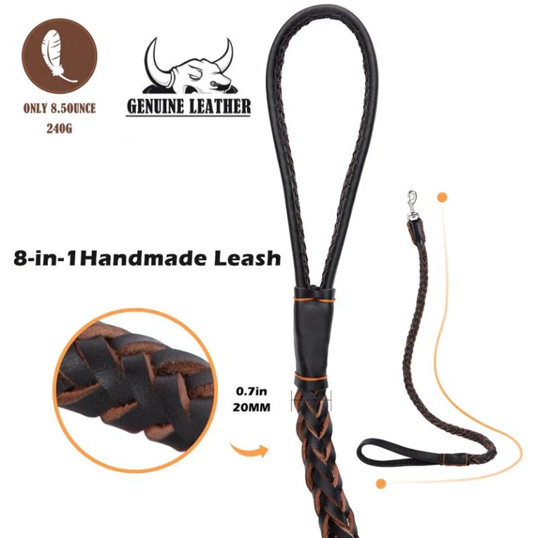 Benepaw-Strong-Leather-Dog-Leash-Durable-Cowhide-Braided-Pet-Lead-For-Medium-Large-Dogs-Training-Heavy-1