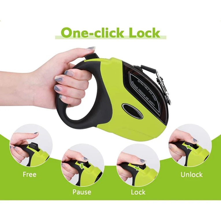 Benepaw-Strong-Retractable-Dog-Leash-Ergonomic-Handle-One-Handed-Brake-No-Tangle-Pet-Lead-For-Small