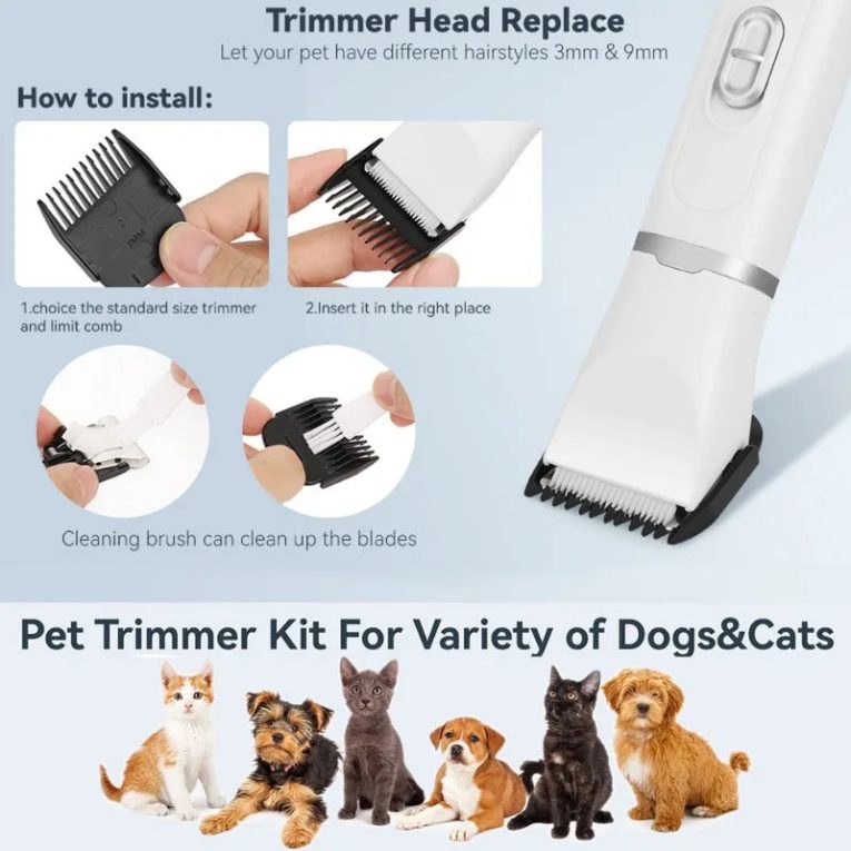 Rechargeable-Low-Noise-Paw-Trimmer-for-Pet-Grooming-Kit-Multifunctional-Cordless-Quiet-Nail-Grinder-Dog-Shaver-2