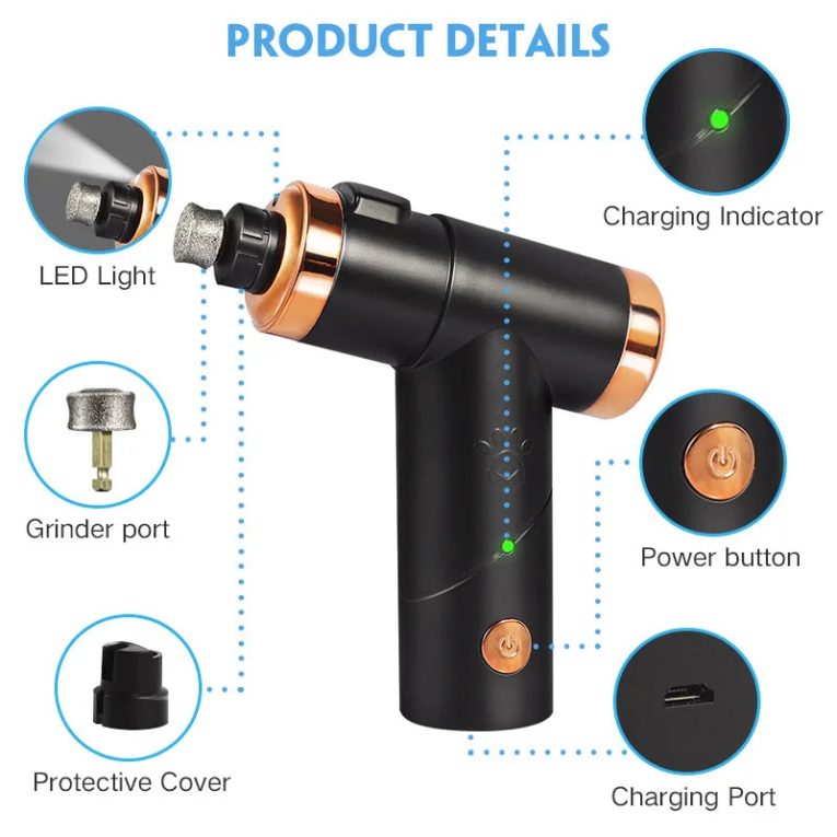 Rechargeable-Nail-Grinder-for-Cats-and-Dogs-2nd-Gear-Quiet-Paws-Nail-Cutter-Grooming-Trimmer-Pet