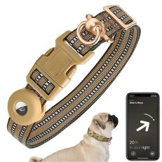 Silicone Airtag Dog Collar